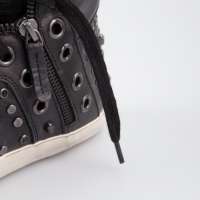 Personale Scarpe Ash 2013 Teschi Borchie e Zip 